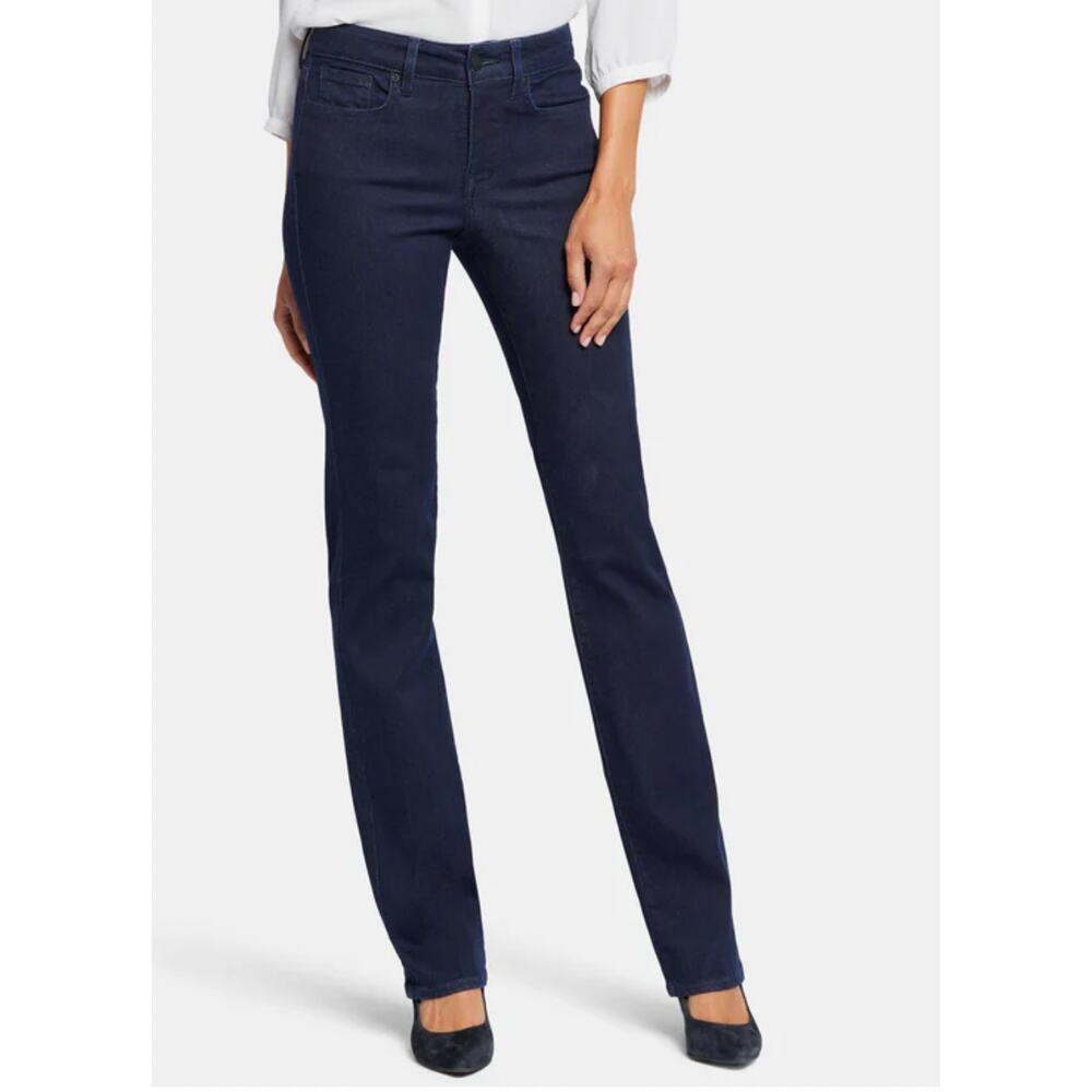 NYDJ blue straight corduroy jeans